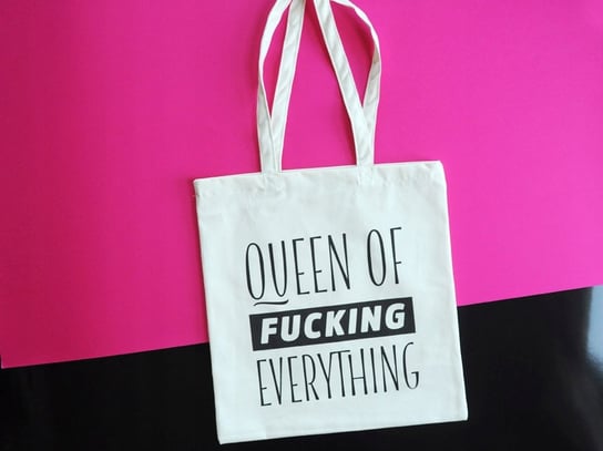 Queen of fucking everything, torba zakupowa, Sowia Aleja Inna marka