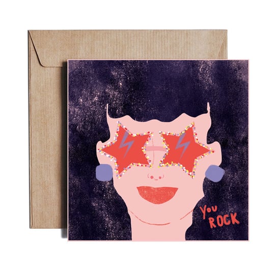 Queen of the Night - Greeting card by PIESKOT Polish Design PIESKOT