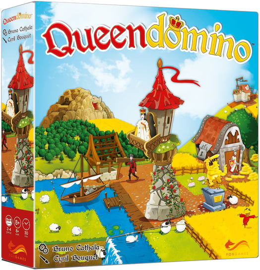 Queendomino, gra planszowa, FoxGames FoxGames