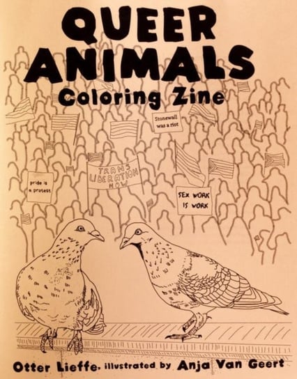 Queer Animals Coloring Book Amy Subach