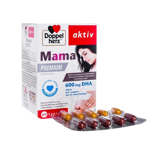 Queisser Pharma, Doppelherz Aktiv Mama Premium, Suplement diety, 60 kaps. Queisser Pharma