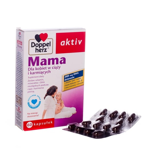 Queisser Pharma, Doppelherz Aktiv Mama, Suplement diety, 60 kaps. Queisser Pharma