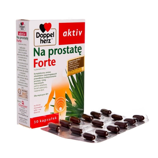 Queisser Pharma, Doppelherz Aktiv Na Prostatę Forte, 30 kapsułek Queisser Pharma