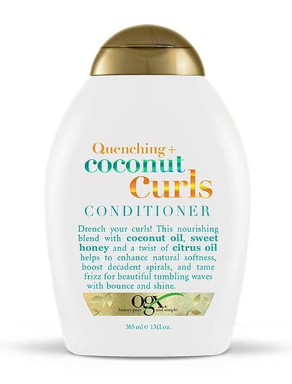 Quenching + Coconut Curls Conditioner odżywka do włosów kręconych 385ml Organix