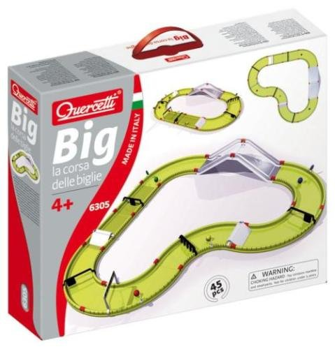 Quercetti BiG Marbledrome, Circuit Billes Enfant, 3,3m, Jeux de Construction, Jouet Enfant 3 Ans, Jeux de Société, Activité Manuelle Enfant, Motricité Fine, 100% Made in Italy Quercetti BiG Marbledrome, Circuit Billes Enfant, 3,3m, Jeux de Construction, Jouet Enfant 3 Ans, Jeux de Société, Activité Manuelle Enfant, Motricité Fine, 100% Made in Italy