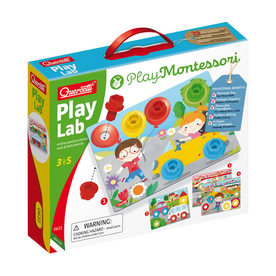 Quercetti, zabawka edukacyjna Play Lab Montessori Quercetti