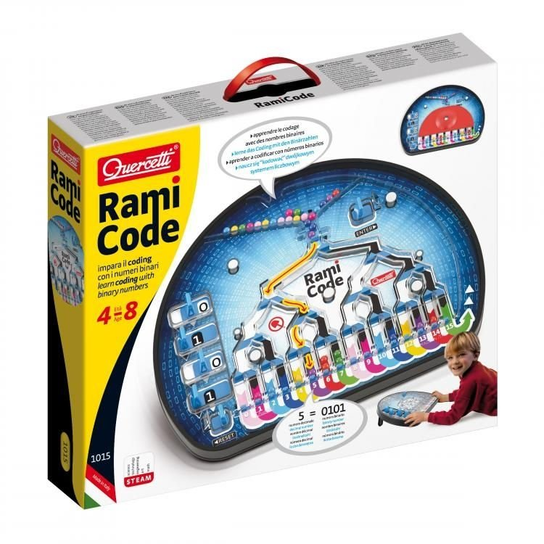 Quercetti, zabawka edukacyjna Rami Code Quercetti