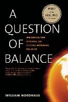 Question of Balance Nordhaus William D.