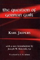 Question of German Guilt Jaspers Karl