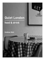 Quiet London: Food & Drink Wall Siobhan