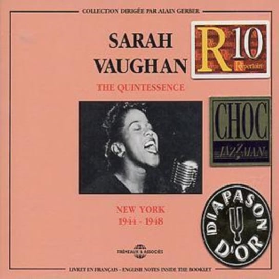 Quintessence New York Sarah Vaughan