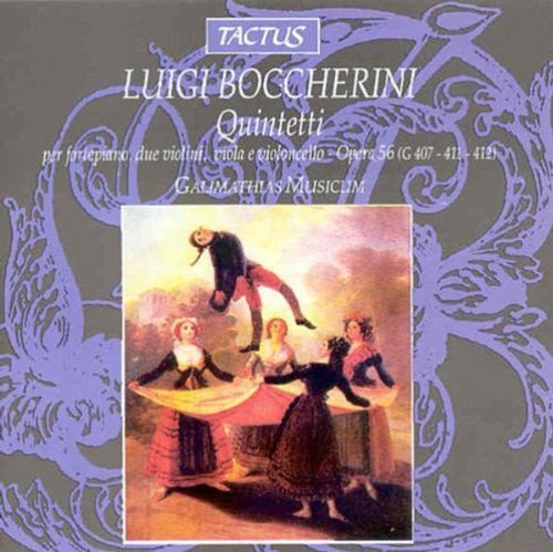 Quintet Piano Op. 56 Boccherini Luigi