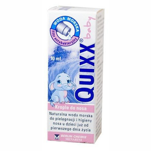 Quixx, Baby, krople do nosa, 10 ml Quixx