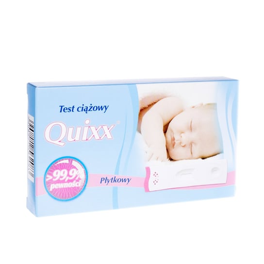 Quixx, Test ciążowy płytkowy, 1 szt. Quixx