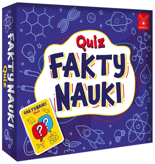 Quiz fakty nauki, gra edukacyjna, Kangur Kangur