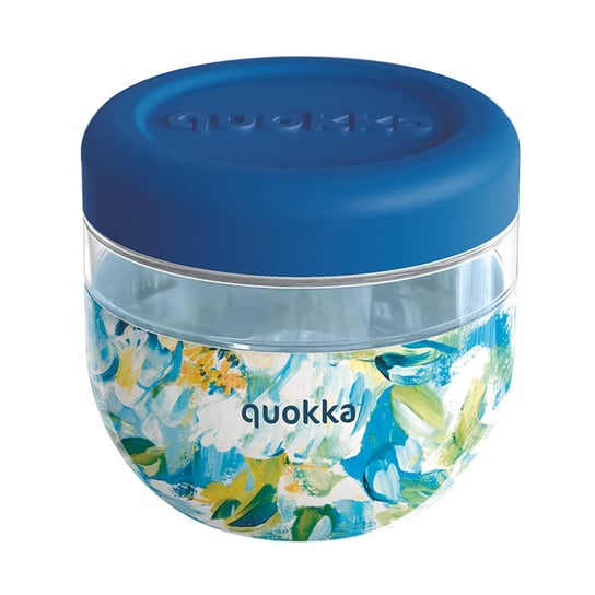 Quokka Bubble Food Jar - Pojemnik na żywność / lunchbox 770 ml (Blue Peonies) Inna marka