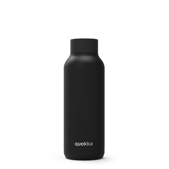 Quokka, Stalowa butelka termiczna, czarny, 510 ml Quokka