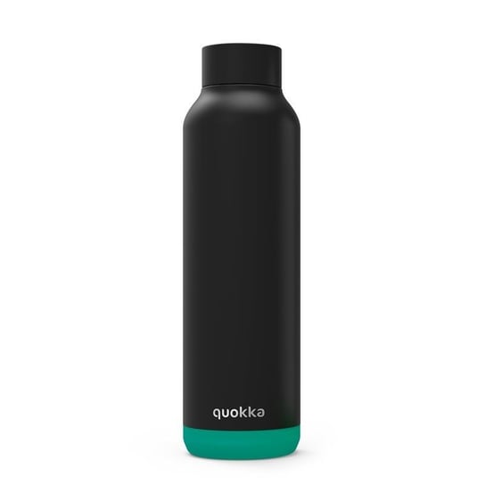 Quokka, Stalowa butelka termiczna, czarny, 630 ml Quokka