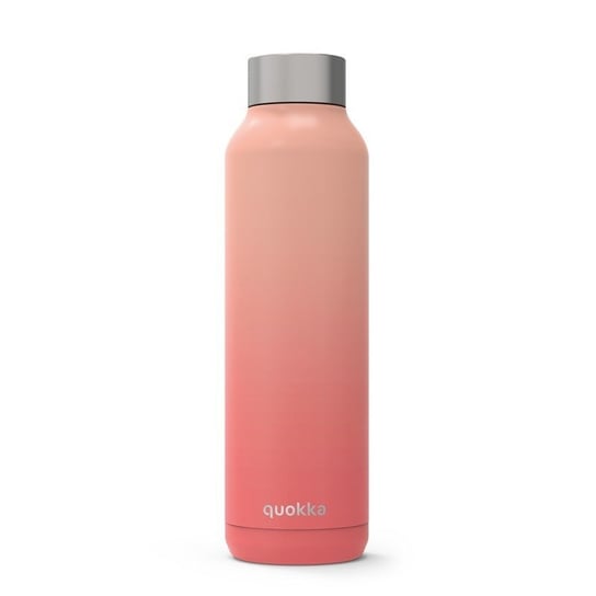 Quokka, Stalowa butelka termiczna, różowy, 630 ml Quokka