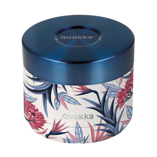 Quokka Whim Food Jar - Lunchbox termiczny / termos obiadowy 360 ml (Blue Garden) Quokka