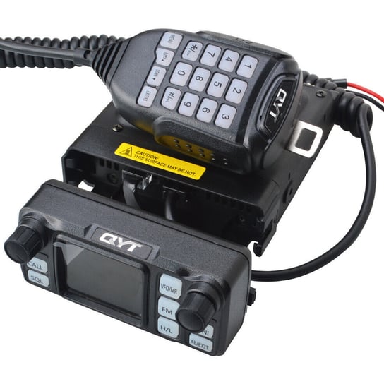 QYT KT-5000 144/430MHz 25W radiotelefon samochodowy z odczepianym panelem HamRadioShop