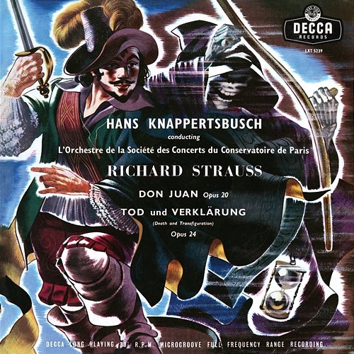 R. Strauss: Don Juan; Tod und Verklärung Orchestre de la Société des Concerts du Conservatoire, Hans Knappertsbusch