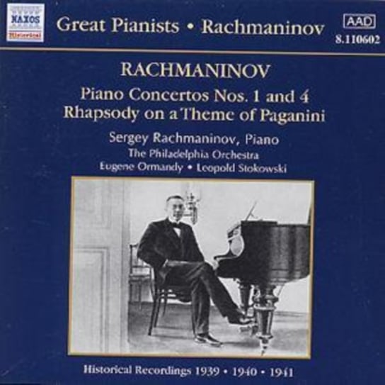 RACHMA PIANO CONCERTOS NOS 1 4 Stokowski Leopold