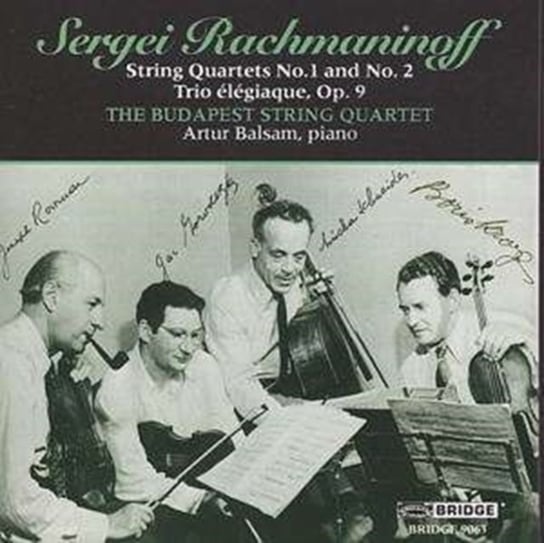 RACHMA STR QUAR 1 2 BUDAPEST S Budapest String Quartet