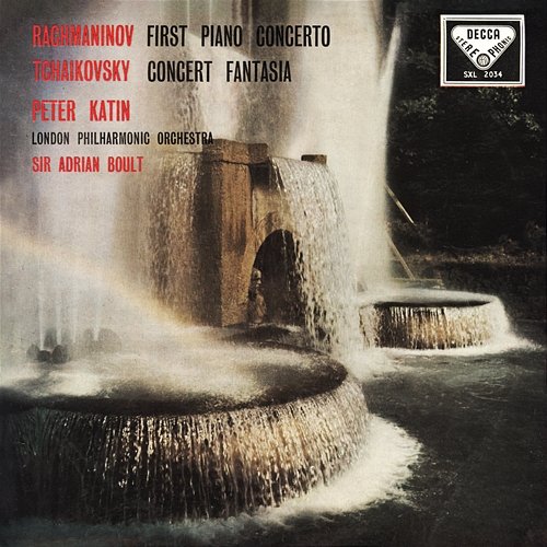 Rachmaninoff: Piano Concerto No. 1; Tchaikovsky: Concert Fantasy Peter Katin, London Philharmonic Orchestra, Sir Adrian Boult