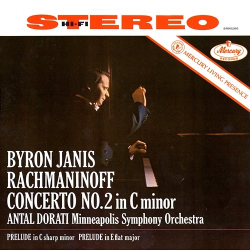 Rachmaninoff: Piano Concerto No. 2; Two Preludes - The Mercury Masters, Vol. 1 Byron Janis, Minnesota Orchestra, Antal Doráti
