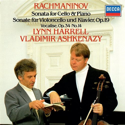 Rachmaninov: Cello Sonata; Romance; Vocalise etc Lynn Harrell, Vladimir Ashkenazy