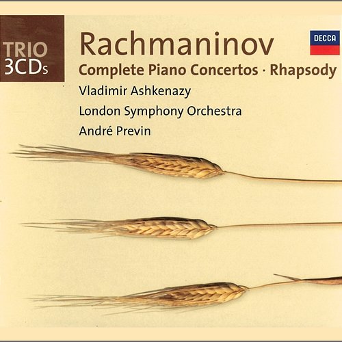 Rachmaninov: Complete Piano Concertos/Rhapsody on a Theme of Paganini Vladimir Ashkenazy, London Symphony Orchestra, André Previn