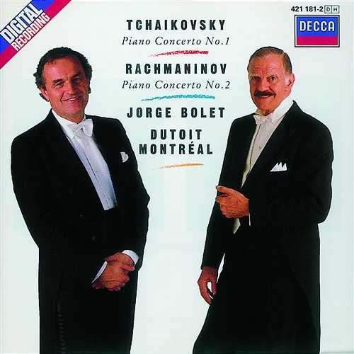 Rachmaninov: Piano Concerto No.2/Tchaikovsky: Piano Concerto No.1 Jorge Bolet, Orchestre Symphonique de Montréal, Charles Dutoit