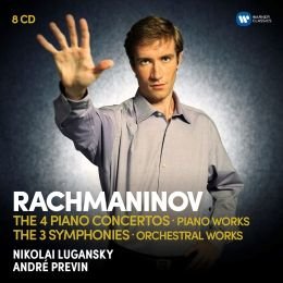 Rachmaninov: The 4 Piano Concertos, Piano Works, The 3 Symphonies, Orchestral Works Lugansky Nikolai, Previn Andre