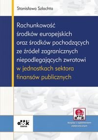 Rachunkowość środków europejskich oraz środków pochodzących ze źródeł zagranicznych niepodlegających Szlachta Stanisława