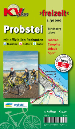 Rad- und Urlaubskarte Die Probstei 1 : 25 000 Kommunalverlag Tacken E.K, Kommunalverlag Tacken E.K.