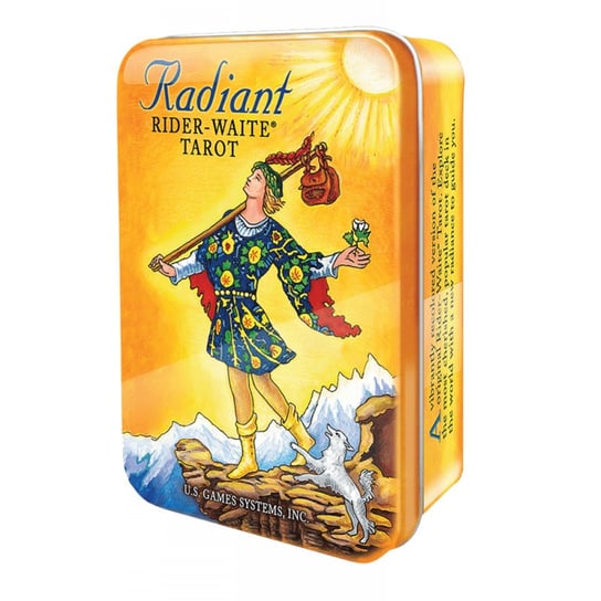 Radiant Rider-Waite Tarot in a Tin U.S. Playing Card Company