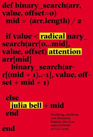 Radical Attention Bell Julia