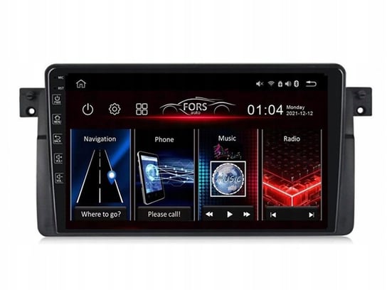 Radio Android M100 BMW 3 (E46) 1998-2005 FORS.AUTO