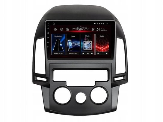 Radio Android M150 Hyundai I30 Manual AC 2008-2011 FORS.AUTO