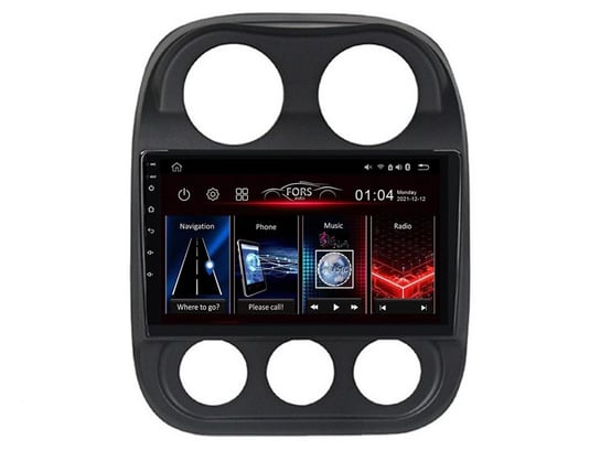 Radio Android M200 Jeep Compass 2010-2016 FORS.AUTO