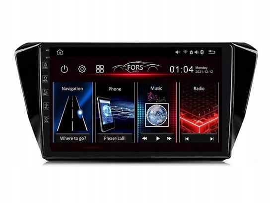 Radio Android M400 Skoda Superb 2016-2019 FORS.AUTO
