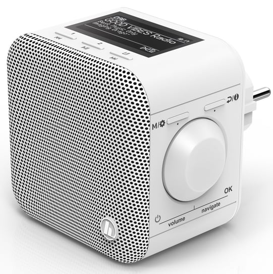 Radio cyfrowe HAMA DIR45BT, DAB+, Internet Radio, App, Bluetooth, Białe Hama