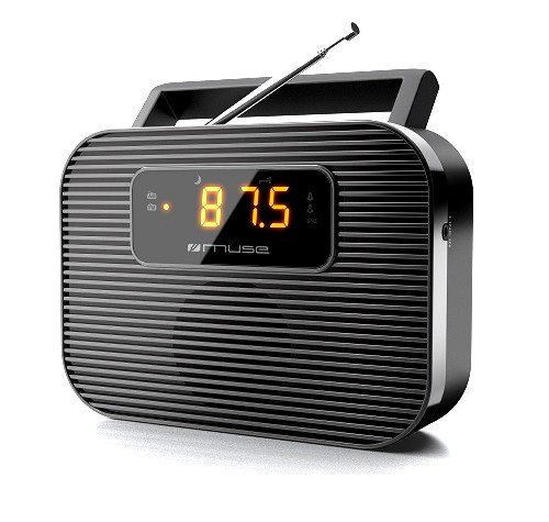 Radio cyfrowe z zegarem i radiobudzikiem MUSE M-080 R Muse