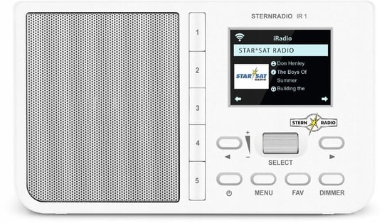 Radio internetowe TechniSat STERNRADIO IR 1 białe TechniSat