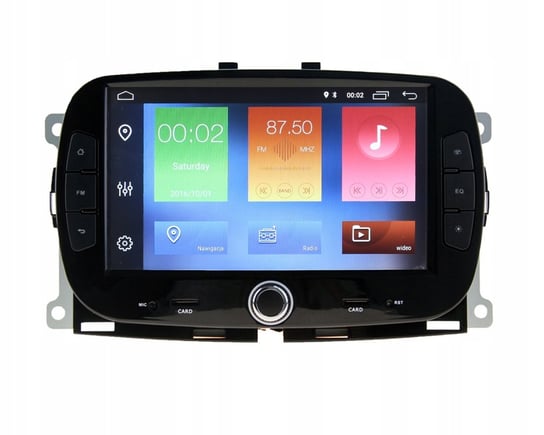 RADIO NAWIGACJA GPS FIAT 500 2015+ ANDROID Carplay SMART-AUTO