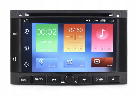RADIO NAWIGACJA GPS FIAT SCUDO II 2007-2016 ANDROID SMART-AUTO
