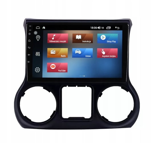 Radio Nawigacja Gps Jeep Wrangler 2011-14 Android Inna marka