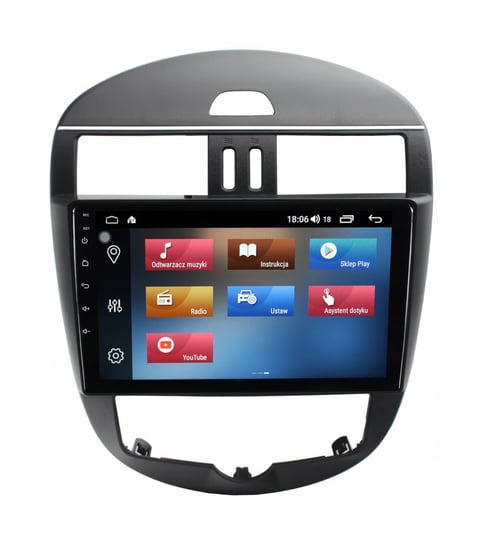 Radio Nawigacja Gps Nissan Tiida 2011-2015 Android Inna marka