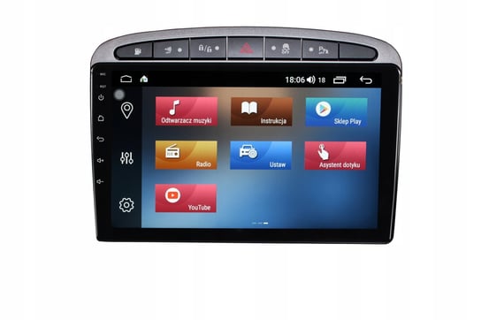 Radio Nawigacja Gps Peugeot 408 2010-2014 Android Inna marka